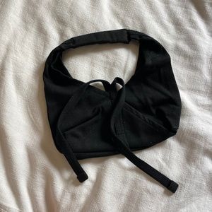 DIGO STUDIO BABY TIE CROSS BAG / BLACK